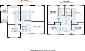 Beechenhurst, Culver Street, Newent - all floors.J