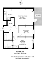 Floorplan area for info only, not for £/sq. ft valuation