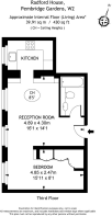 Floorplan area for info only, not for Â£/sq. ft valuation