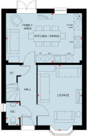 Bayswater floor plan GF