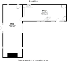 LLwyn Twe Barn, Llanddeusant - Ground Floor.PNG