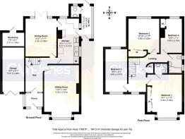 Floorplan - 14 Irvine Road Littlehampton BN17 5JJ.