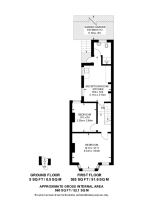 Floorplan area for info only, not for £/sq. ft valuation