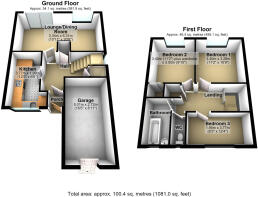 3D floor plan
