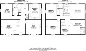 Holly Cottage, Lissington Road (House Plan) Wicke