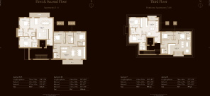 Apartments 3 to 8