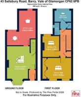 43 Salisbury Road Barry Vale of Glamorgan CF62 6PB