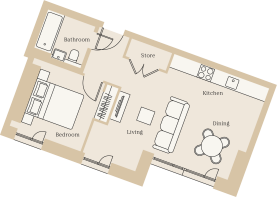 1J Floorplan
