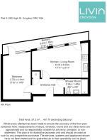 Flat 9, 283 High St, Croydon CR0 1QH