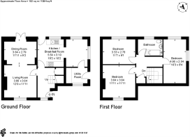2 Hoe Cross Cottages floorplan