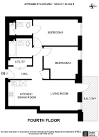 Floorplan area for info only, not for £/sq. ft valuation