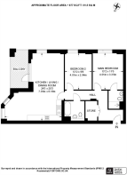 Floorplan area for info only, not for £/sq. ft valuation