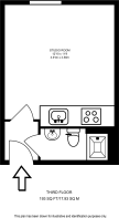 Floorplan area for info only, not for £/sq. ft valuation