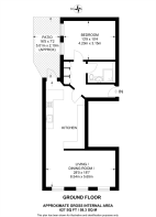Floorplan area for info only, not for £/sq. ft valuation