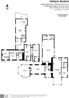 Higher Kernick Barn - floor plan