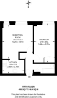Floorplan area for info only, not for £/sq. ft valuation
