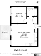 Floorplan area for info only, not for £/sq. ft valuation