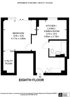 Floorplan area for info only, not for £/sq. ft valuation