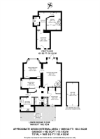 Floorplan area for info only, not for £/sq. ft valuation