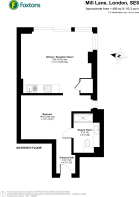 Floorplan area for info only, not for Â£/sq. ft valuation