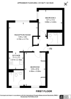Floorplan area for info only, not for £/sq. ft valuation