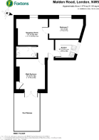 Floorplan area for info only, not for £/sq. ft valuation
