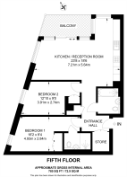 Floorplan area for info only, not for £/sq. ft valuation