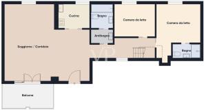 Planimetria appartamento piano 2