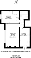 Floorplan area for info only, not for £/sq. ft valuation