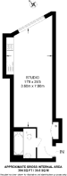 Floorplan area for info only, not for £/sq. ft valuation