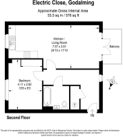 Flat 11 St Peters House Electric Close Godalming.P