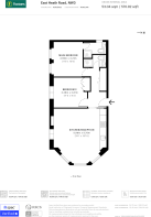 Floorplan area for info only, not for £/sq. ft valuation