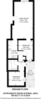Floorplan area for info only, not for £/sq. ft valuation