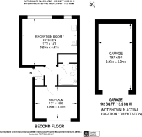 Floorplan area for info only, not for £/sq. ft valuation