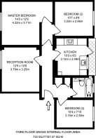 Floorplan area for info only, not for £/sq. ft valuation