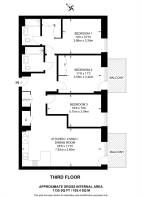 Floorplan area for info only, not for £/sq. ft valuation