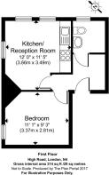 1 bedroom Flat for rent