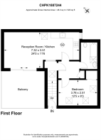 Floorplan area for info only, not for Â£/sq. ft valuation