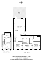 Floorplan area for info only, not for £/sq. ft valuation