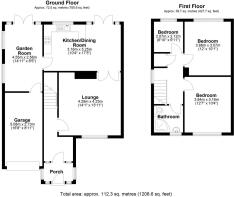 36 Willows Road, Oakengates - all floors.JPG