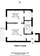 Floorplan area for info only, not for £/sq. ft valuation