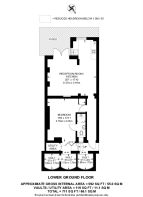 Floorplan area for info only, not for £/sq. ft valuation