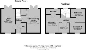 87 Red Norman Rise, Holmer, Hereford - all floors.