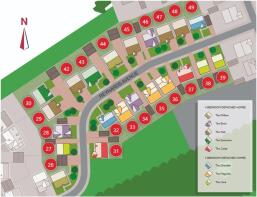 Site plan with pl...