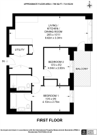Floorplan area for info only, not for £/sq. ft valuation