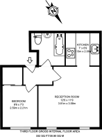 Floorplan area for info only, not for £/sq. ft valuation