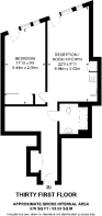 Floorplan area for info only, not for £/sq. ft valuation