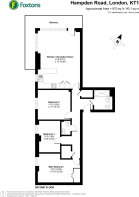 Floorplan area for info only, not for £/sq. ft valuation