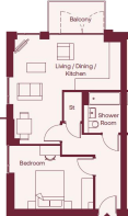 16 Brush House, Old Electricity Works - Floor Plan