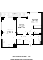 Floorplan area for info only, not for £/sq. ft valuation